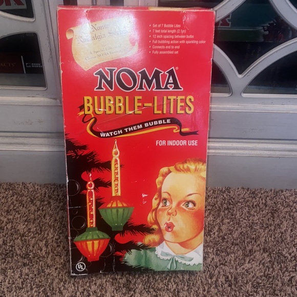 NOMA BUBBLE LIGHTS String of 7 Midwest of Cannon Falls - Picture 6 of 8